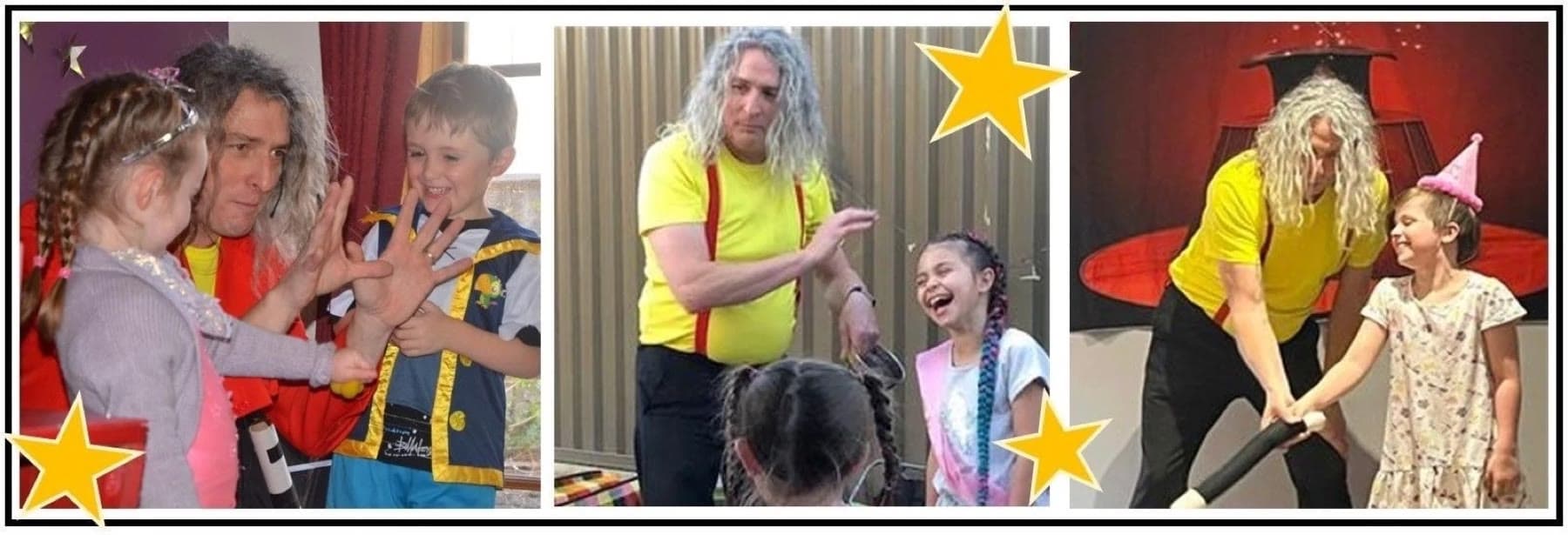 Cable Car Conjuring, kids party entertainer